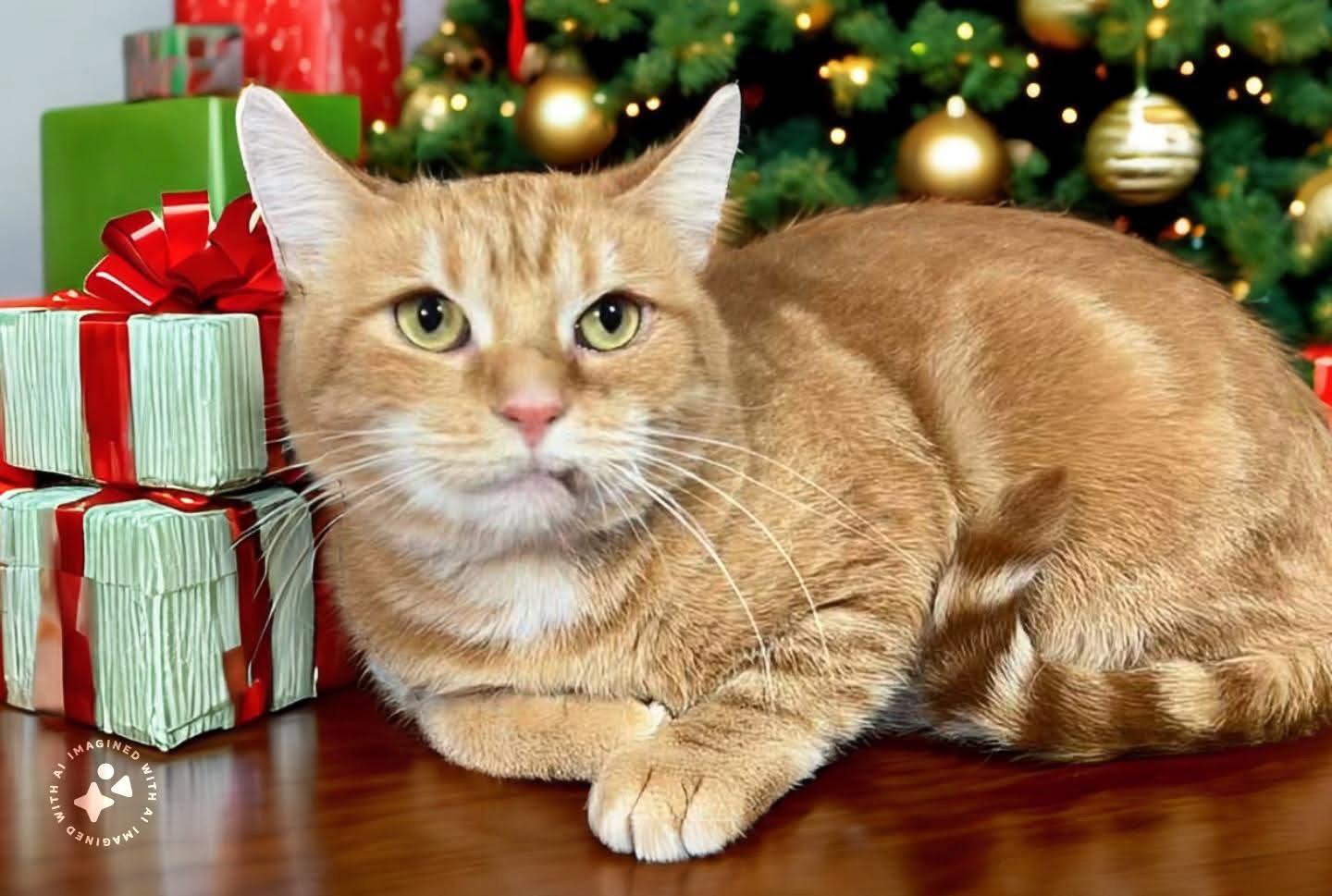 Senior Female Medium Tabby (Orange / Red), White, Orange & White